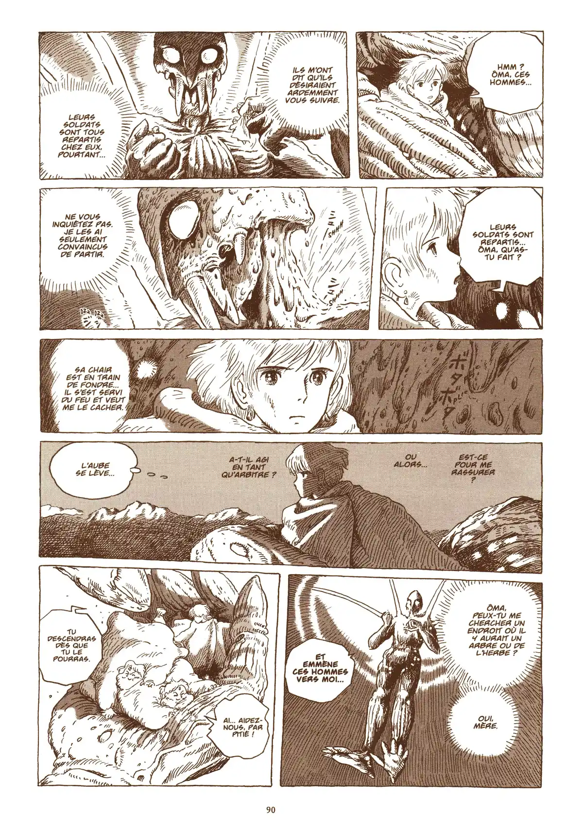Nausicaä de la vallée du vent Volume 7 page 90