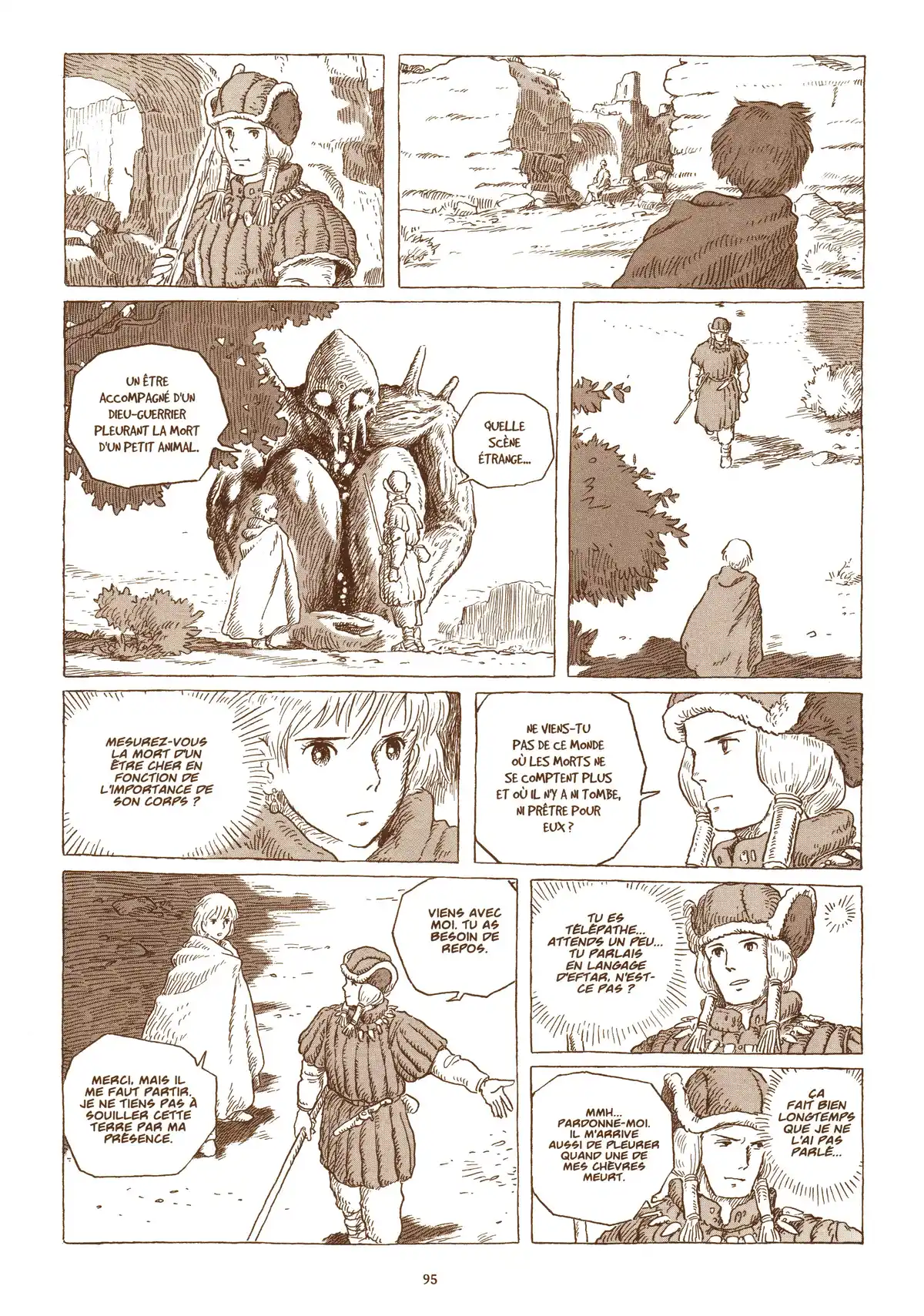 Nausicaä de la vallée du vent Volume 7 page 95