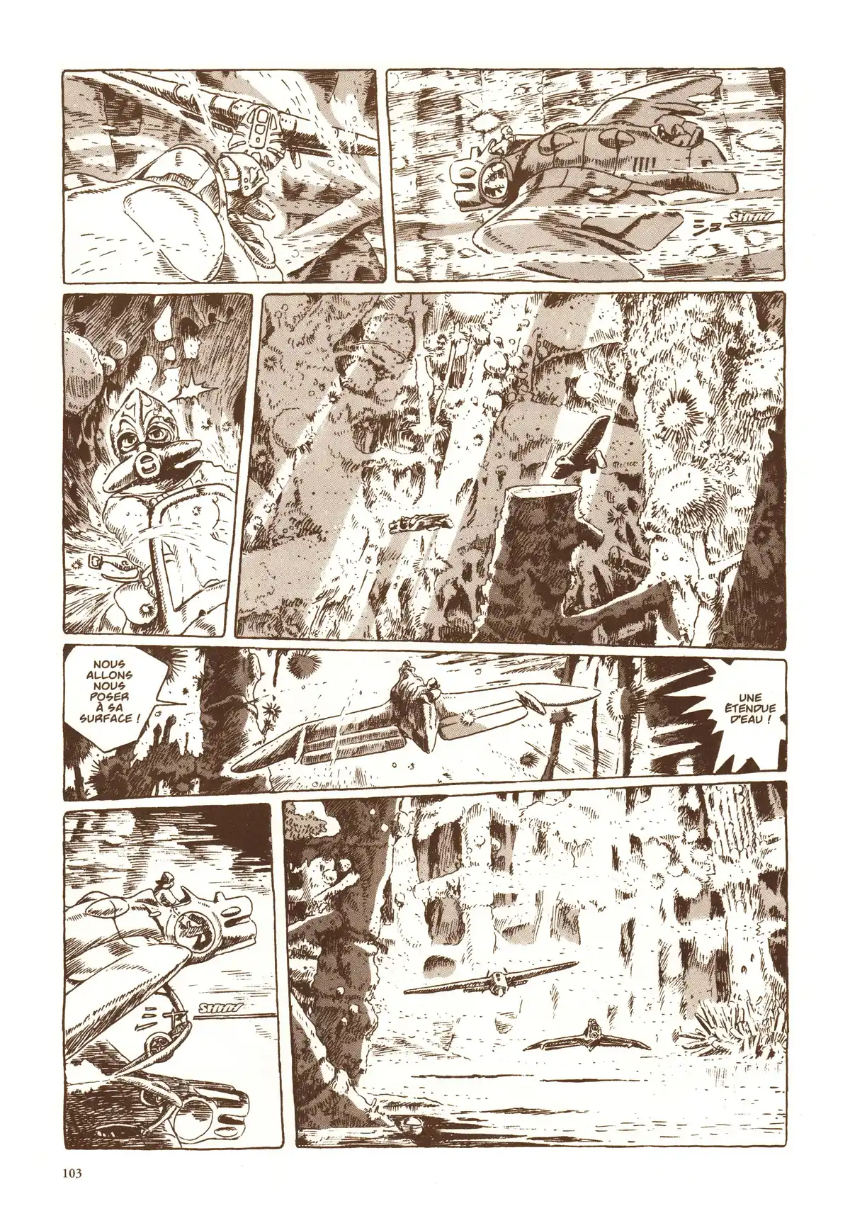 Nausicaä de la vallée du vent Volume 1 page 106