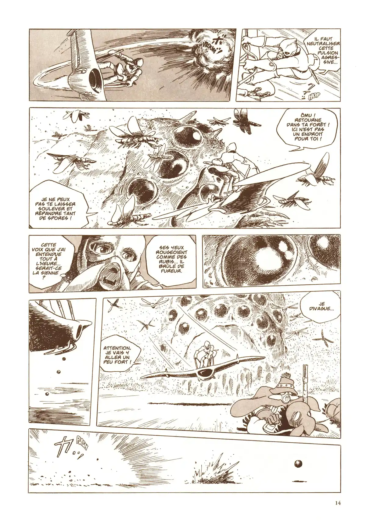 Nausicaä de la vallée du vent Volume 1 page 17