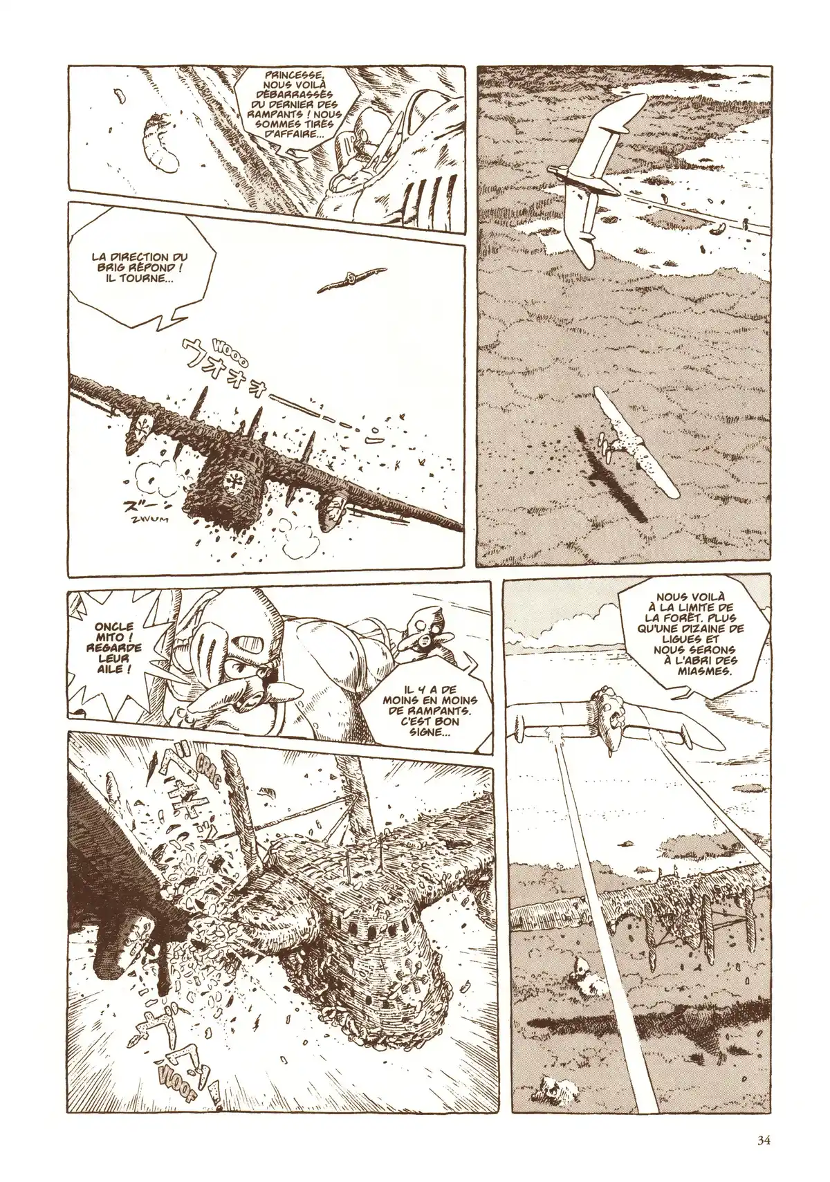 Nausicaä de la vallée du vent Volume 1 page 37