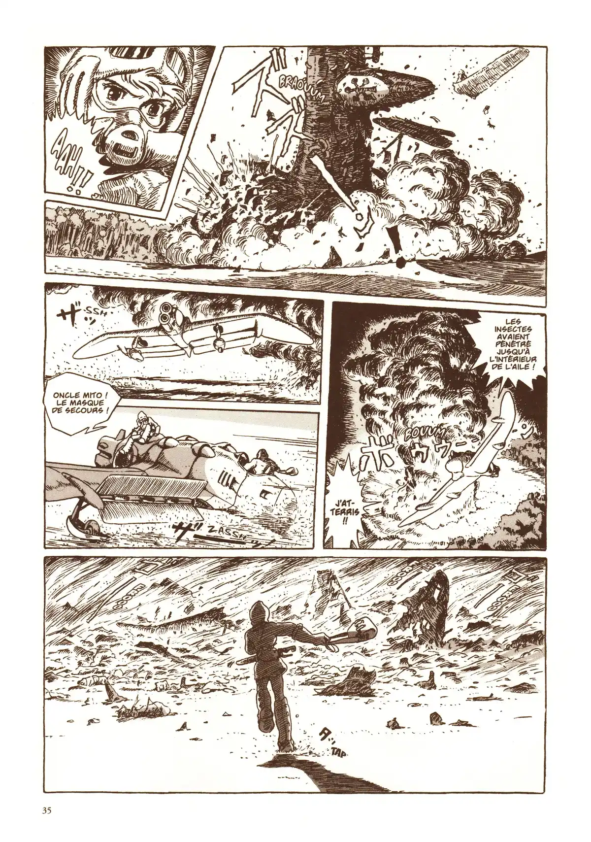 Nausicaä de la vallée du vent Volume 1 page 38