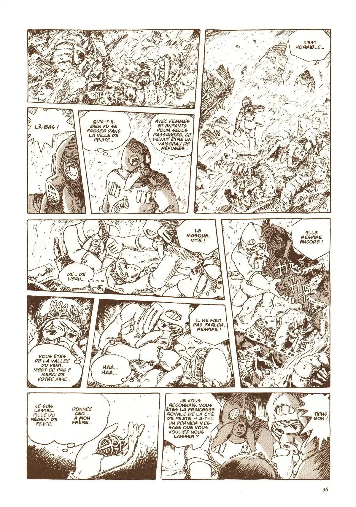 Nausicaä de la vallée du vent Volume 1 page 39