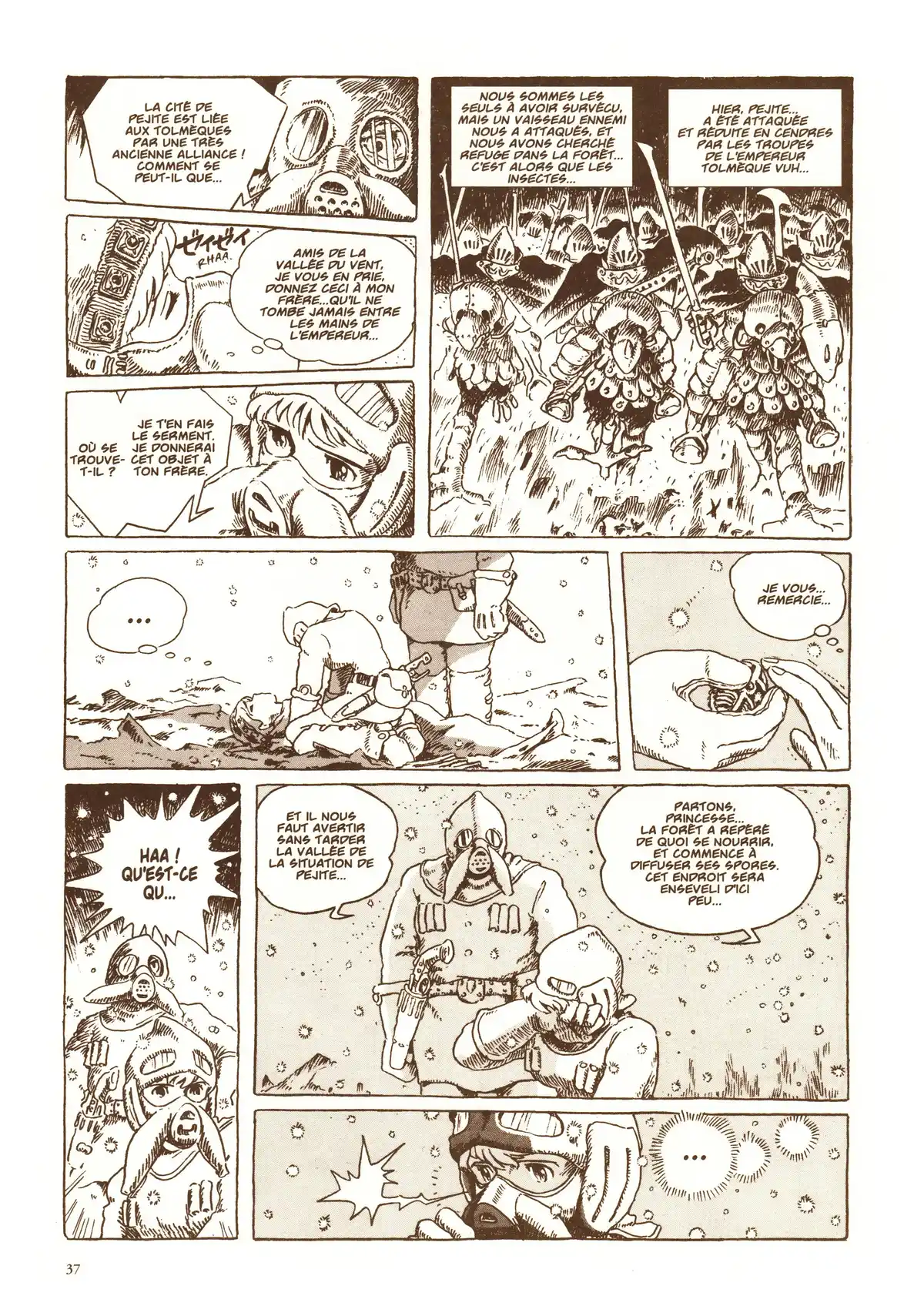 Nausicaä de la vallée du vent Volume 1 page 40