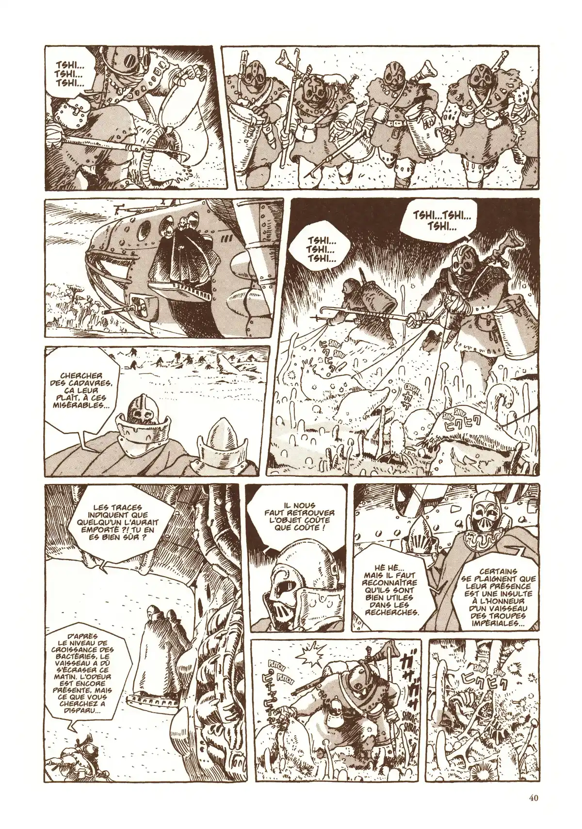 Nausicaä de la vallée du vent Volume 1 page 43