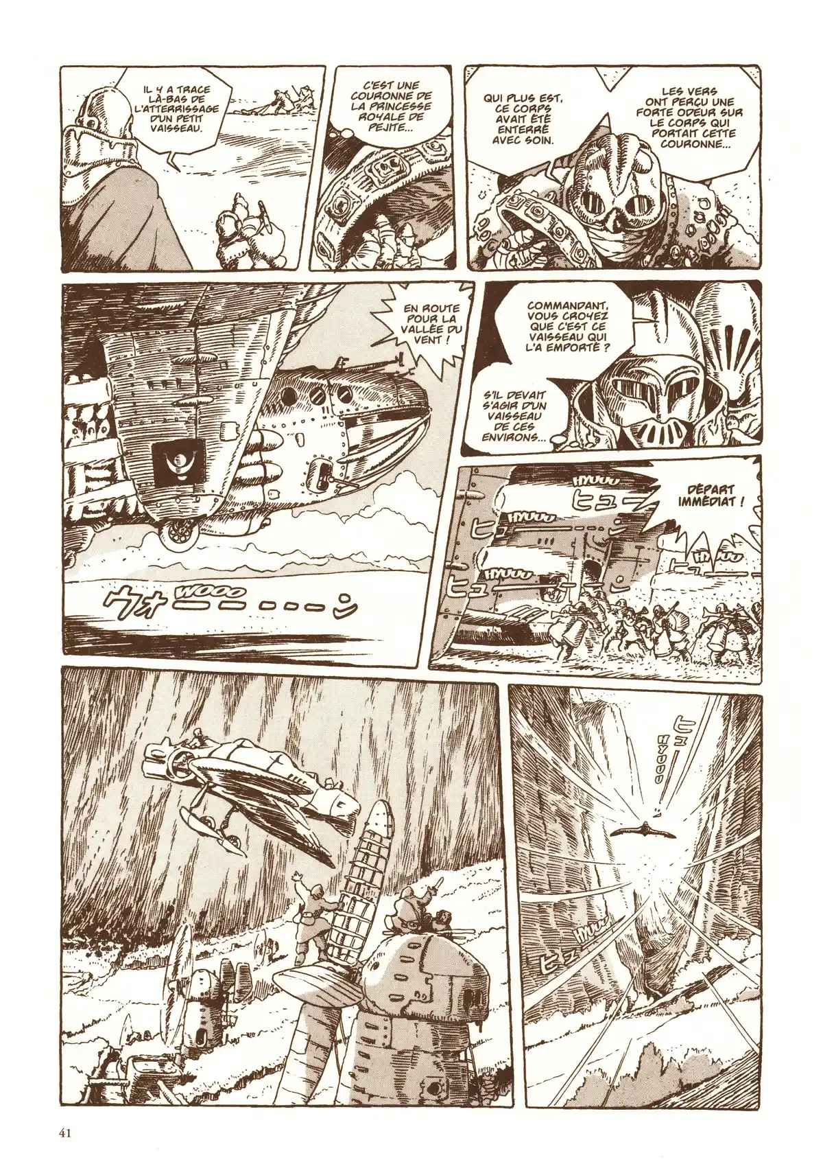 Nausicaä de la vallée du vent Volume 1 page 44