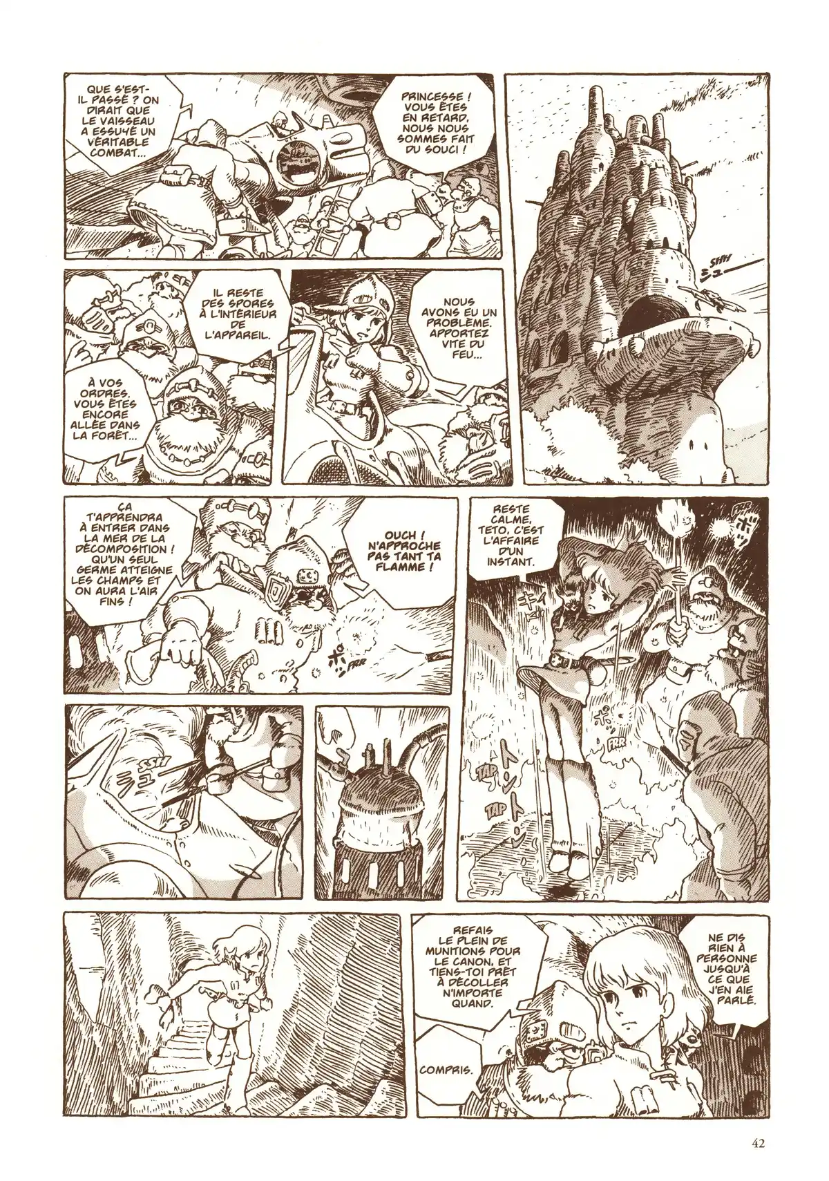 Nausicaä de la vallée du vent Volume 1 page 45