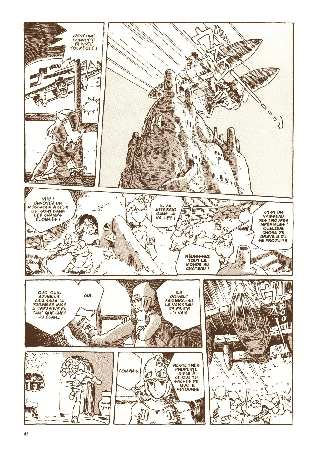 Nausicaä de la vallée du vent Volume 1 page 48