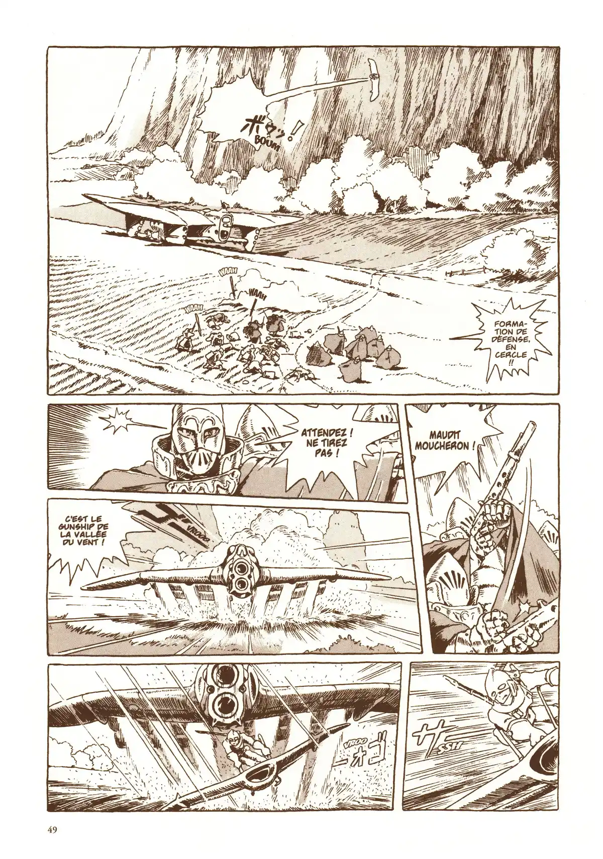 Nausicaä de la vallée du vent Volume 1 page 52