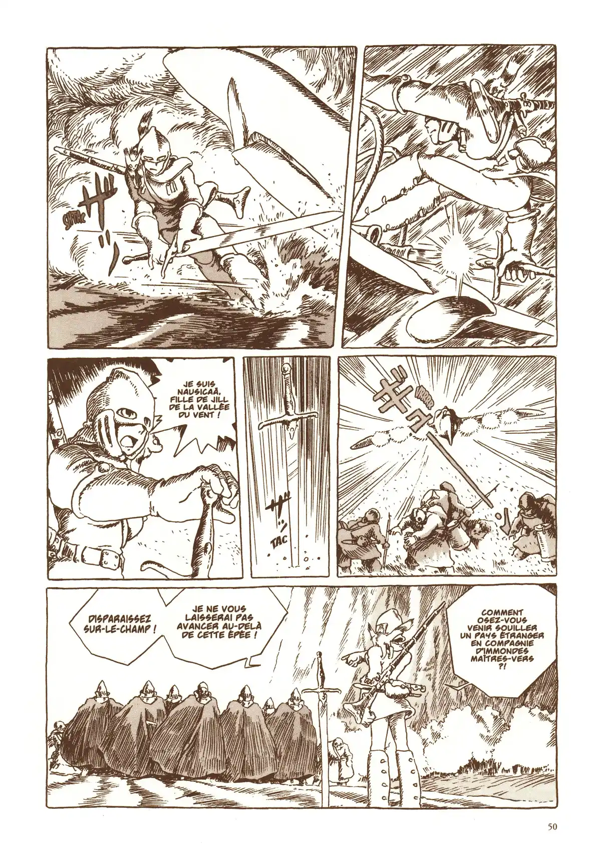 Nausicaä de la vallée du vent Volume 1 page 53