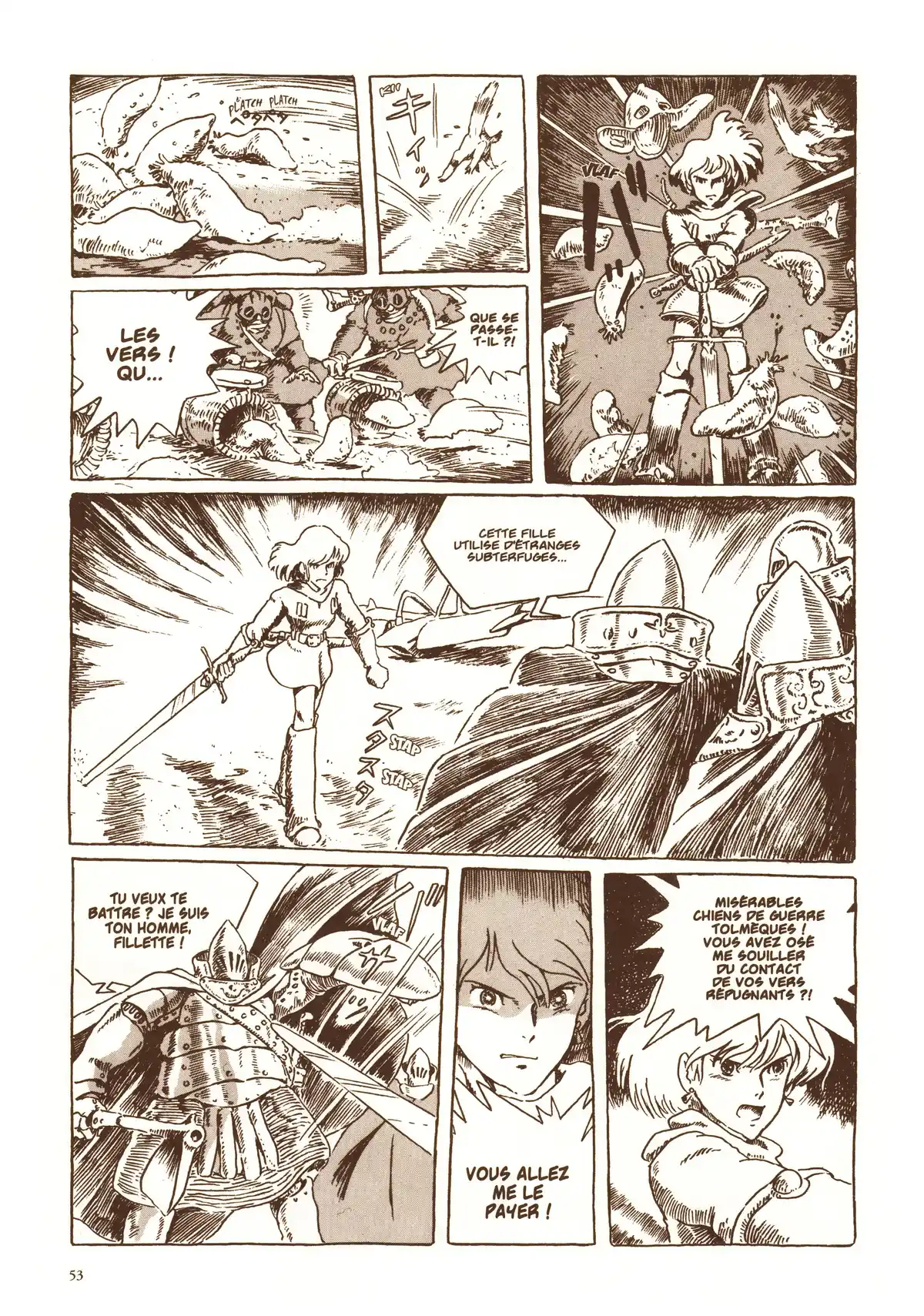 Nausicaä de la vallée du vent Volume 1 page 56