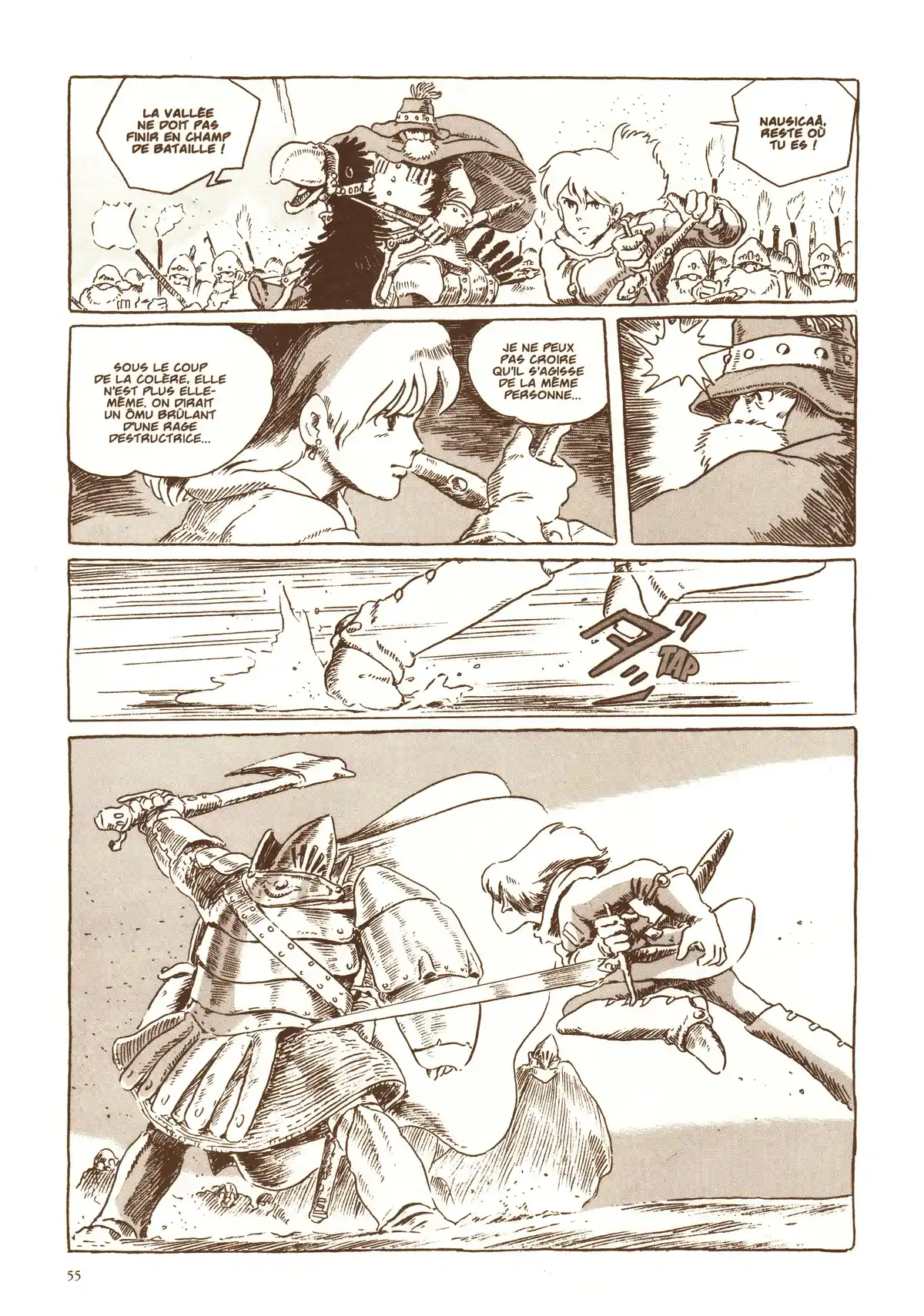 Nausicaä de la vallée du vent Volume 1 page 58