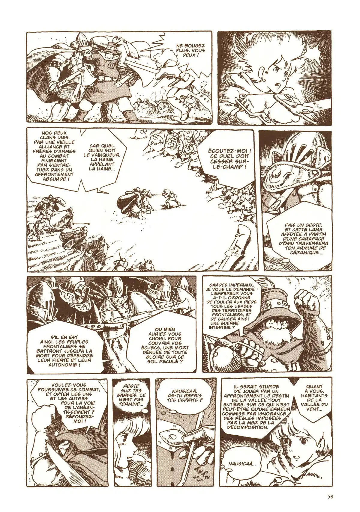 Nausicaä de la vallée du vent Volume 1 page 61