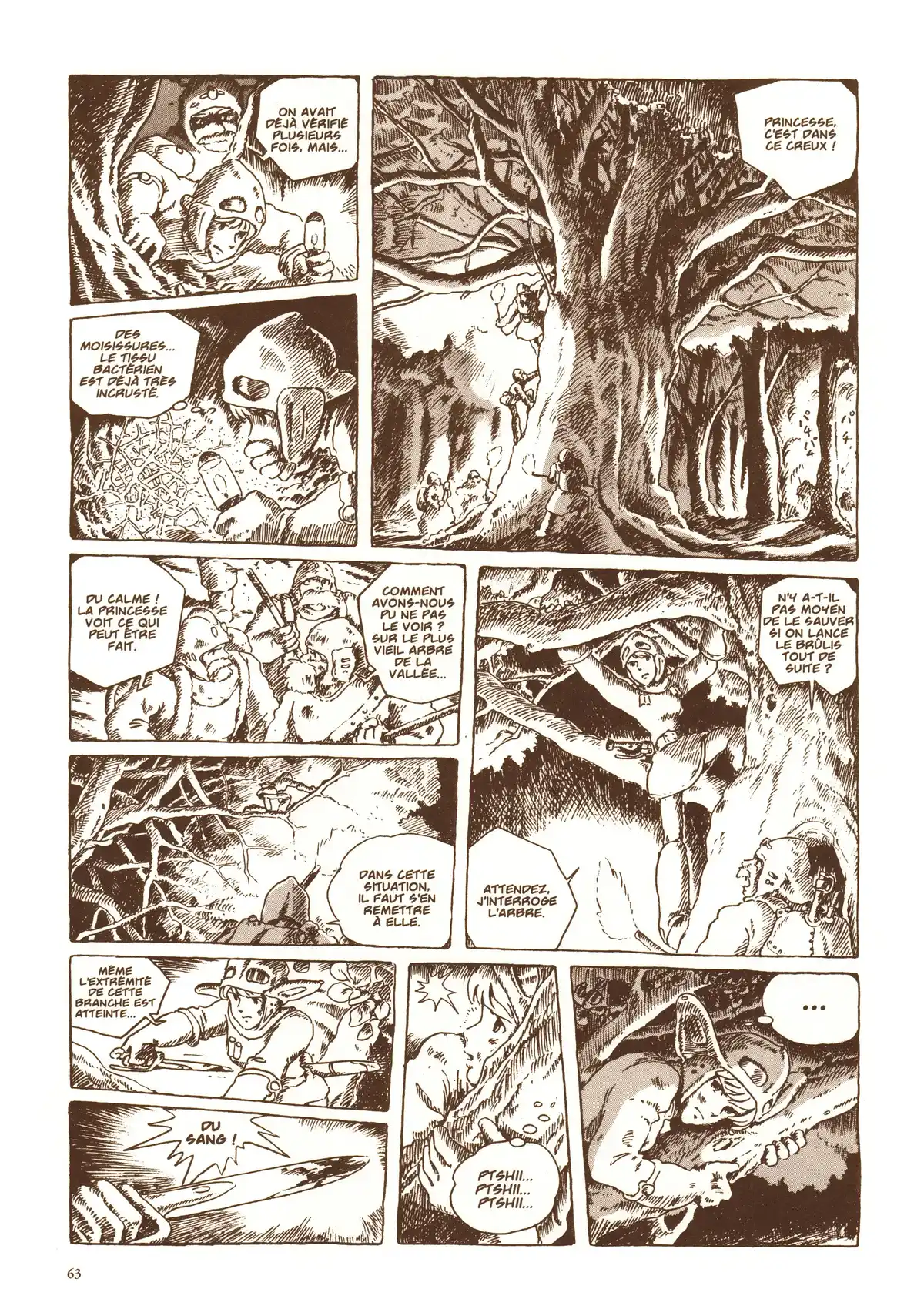 Nausicaä de la vallée du vent Volume 1 page 66