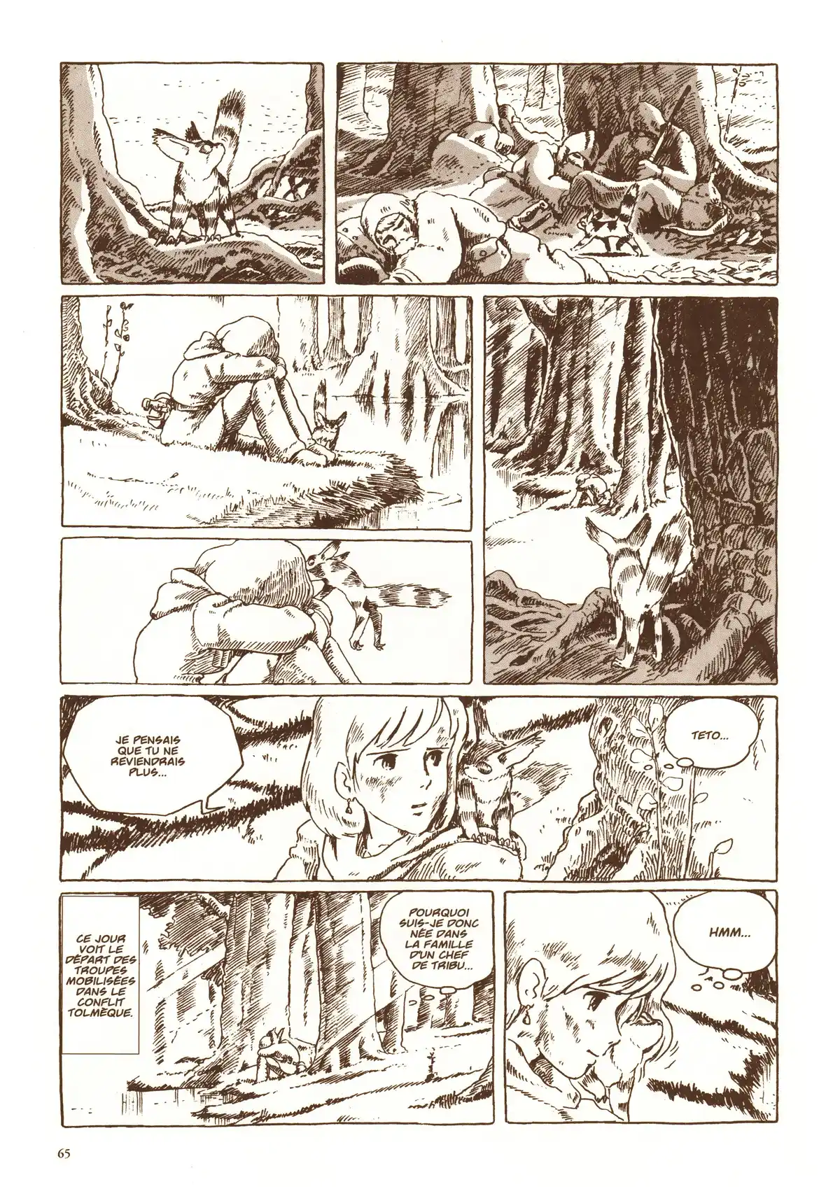 Nausicaä de la vallée du vent Volume 1 page 68