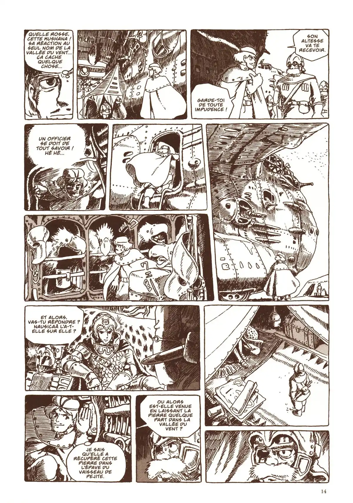 Nausicaä de la vallée du vent Volume 2 page 17