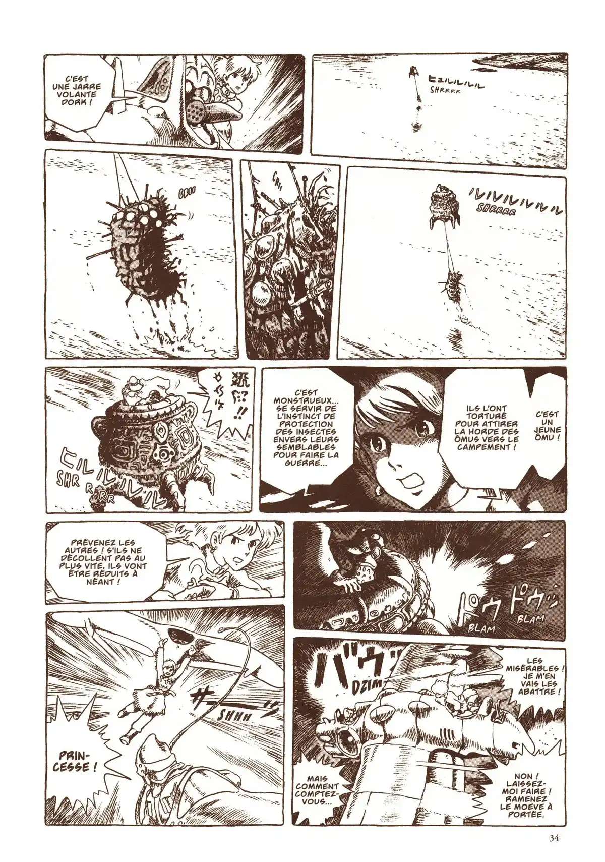 Nausicaä de la vallée du vent Volume 2 page 37