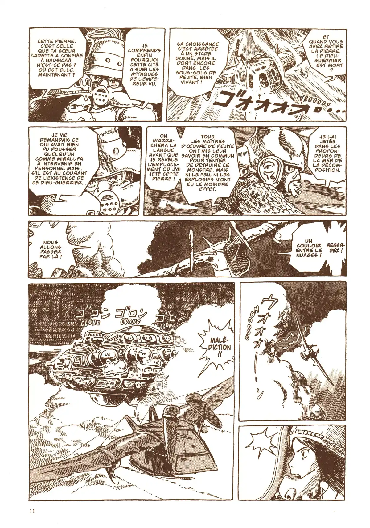 Nausicaä de la vallée du vent Volume 3 page 15