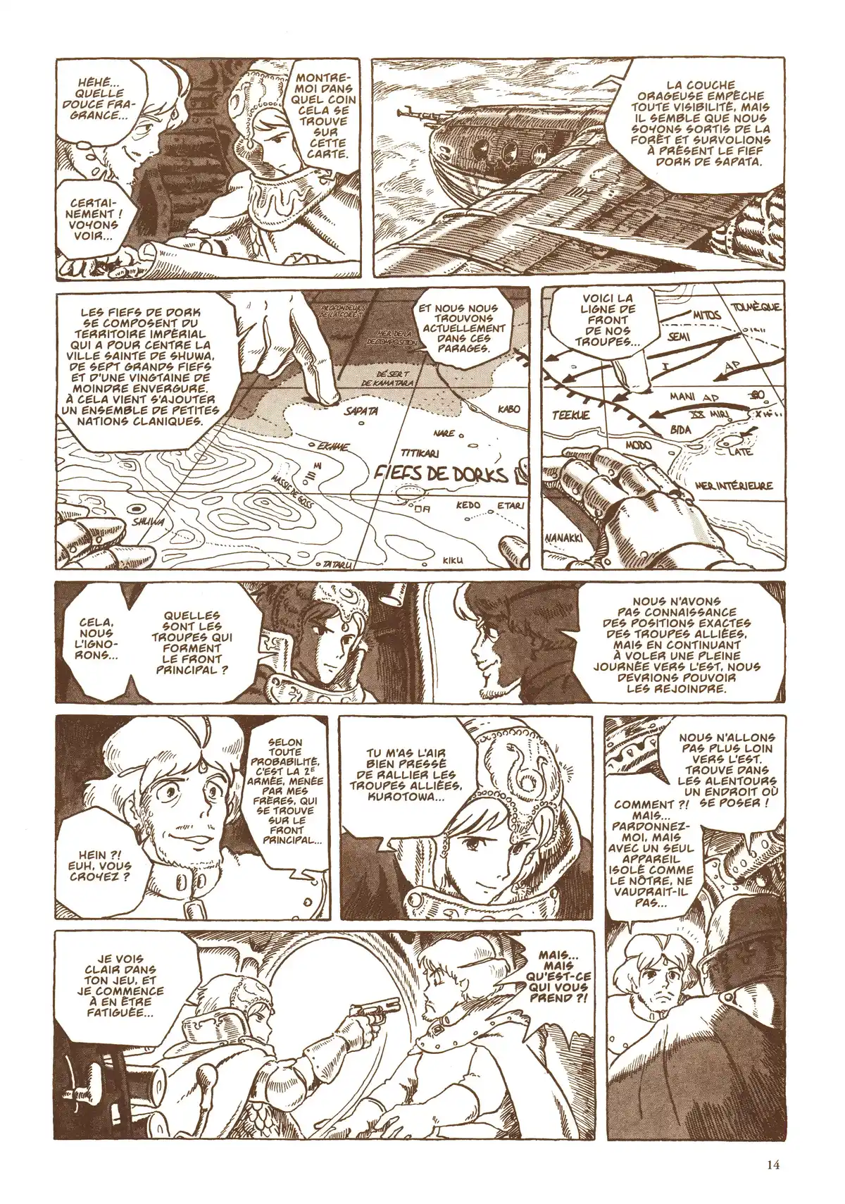 Nausicaä de la vallée du vent Volume 3 page 18