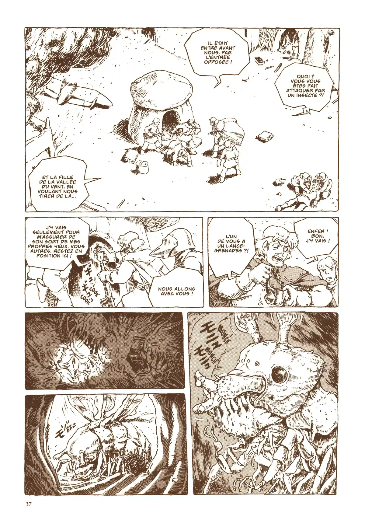 Nausicaä de la vallée du vent Volume 3 page 41