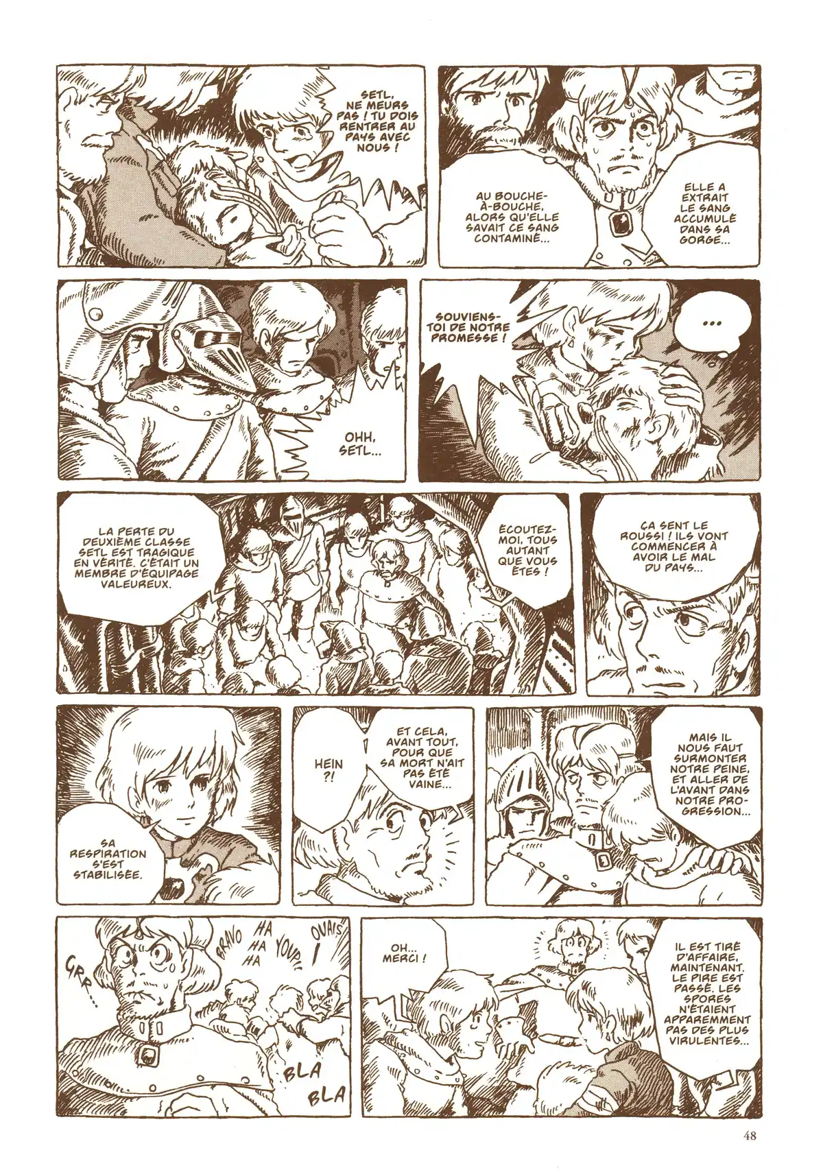 Nausicaä de la vallée du vent Volume 3 page 52