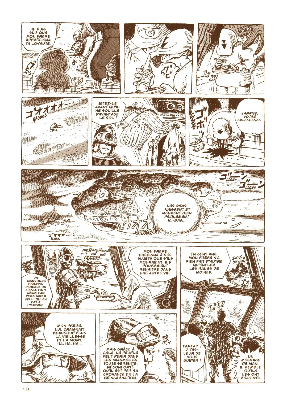 Nausicaä de la vallée du vent Volume 5 page 117