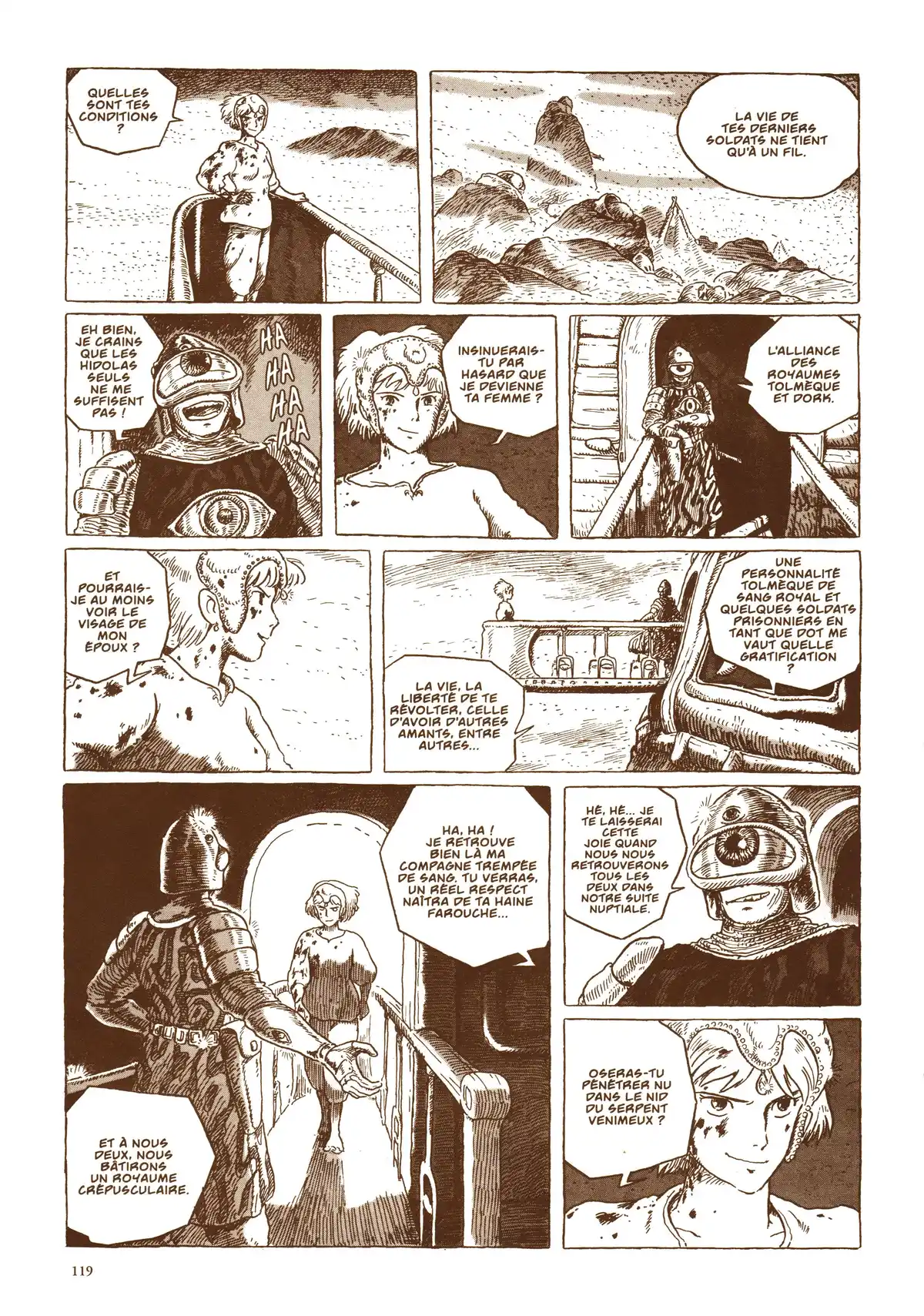 Nausicaä de la vallée du vent Volume 5 page 123