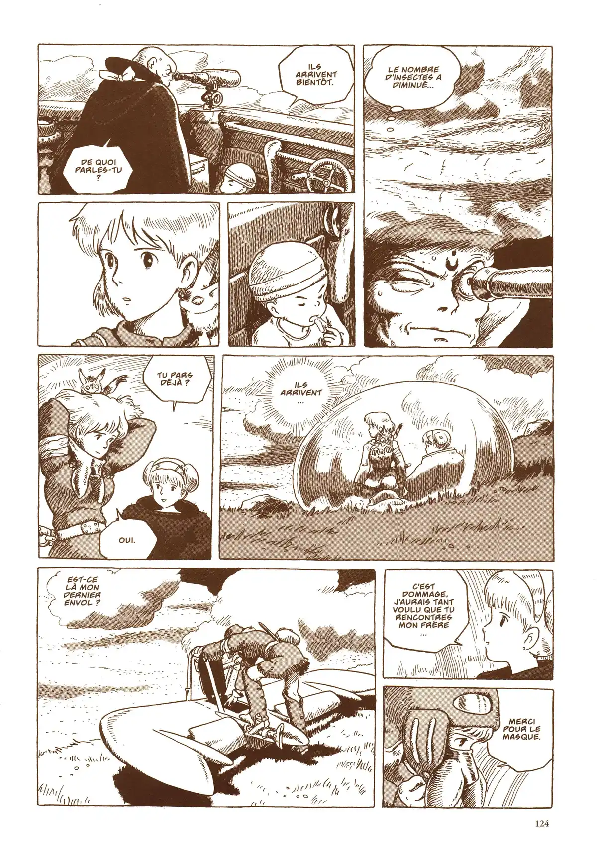 Nausicaä de la vallée du vent Volume 5 page 128