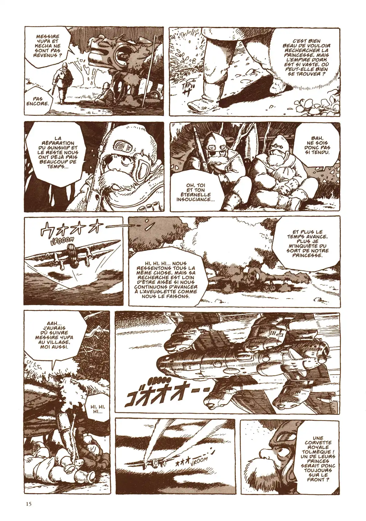 Nausicaä de la vallée du vent Volume 5 page 19