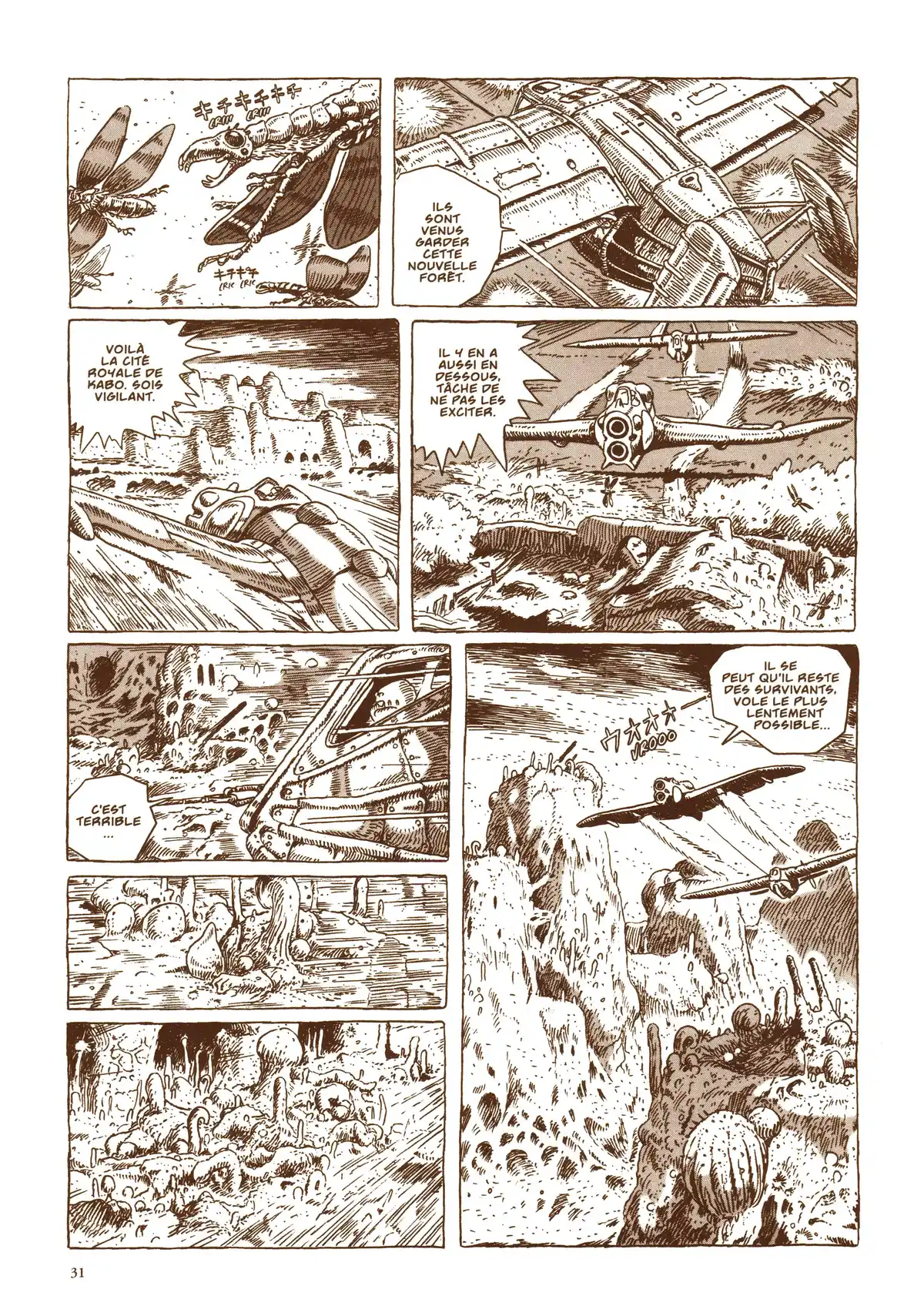 Nausicaä de la vallée du vent Volume 5 page 35