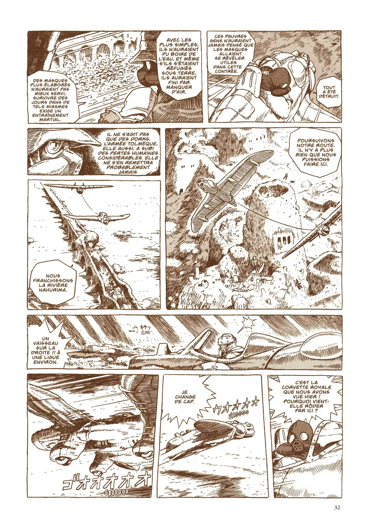 Nausicaä de la vallée du vent Volume 5 page 36