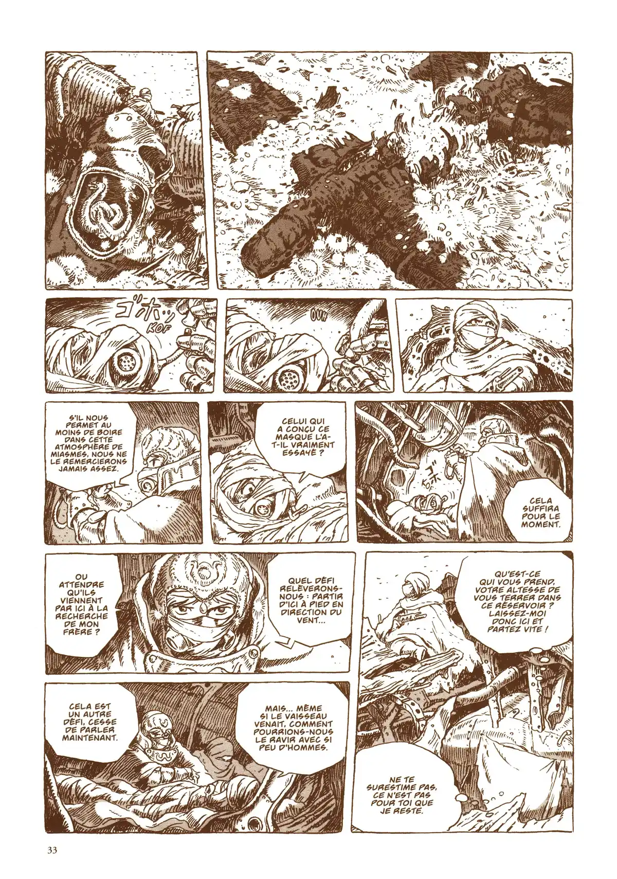 Nausicaä de la vallée du vent Volume 5 page 37