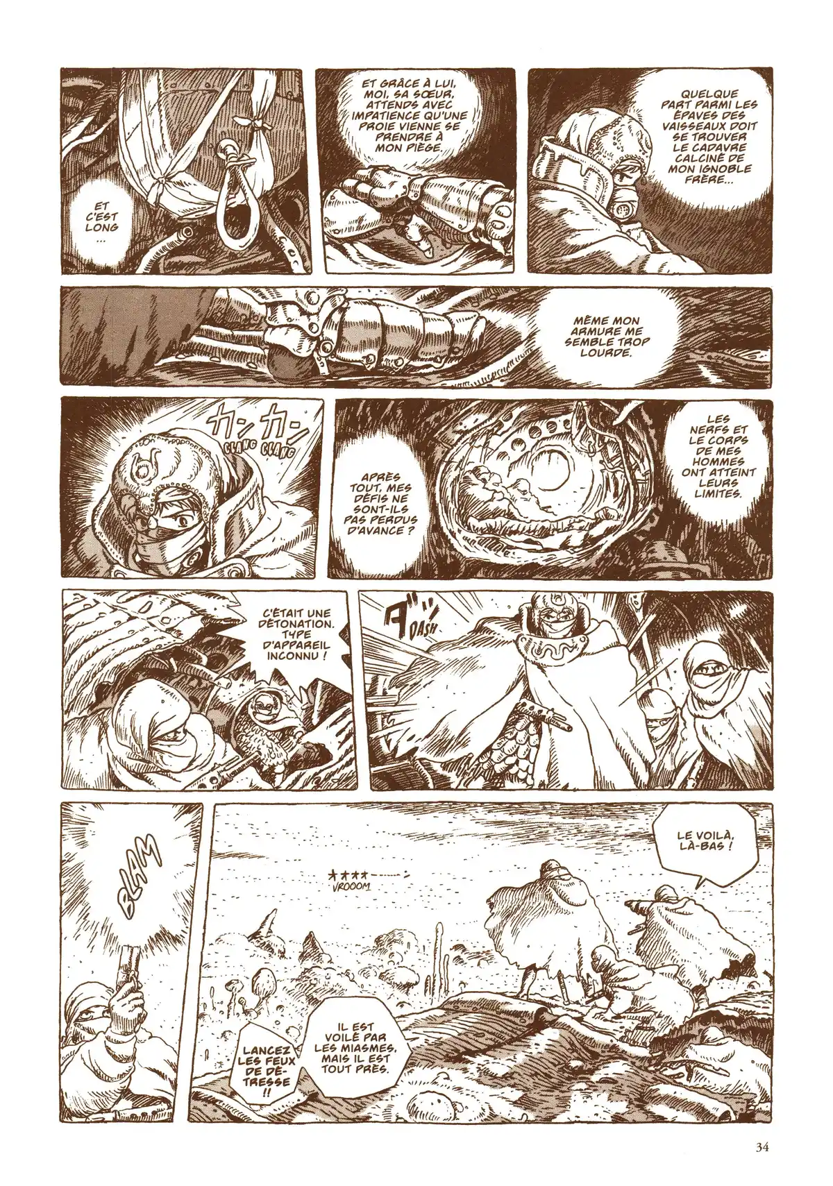 Nausicaä de la vallée du vent Volume 5 page 38