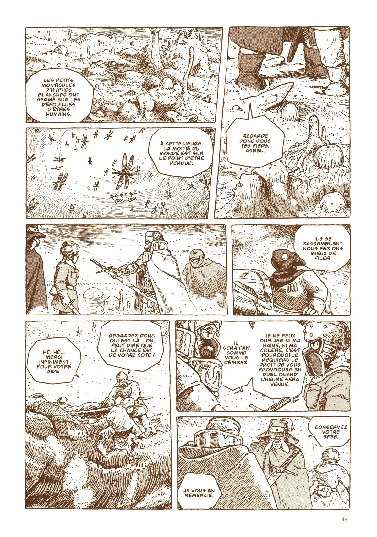 Nausicaä de la vallée du vent Volume 5 page 48