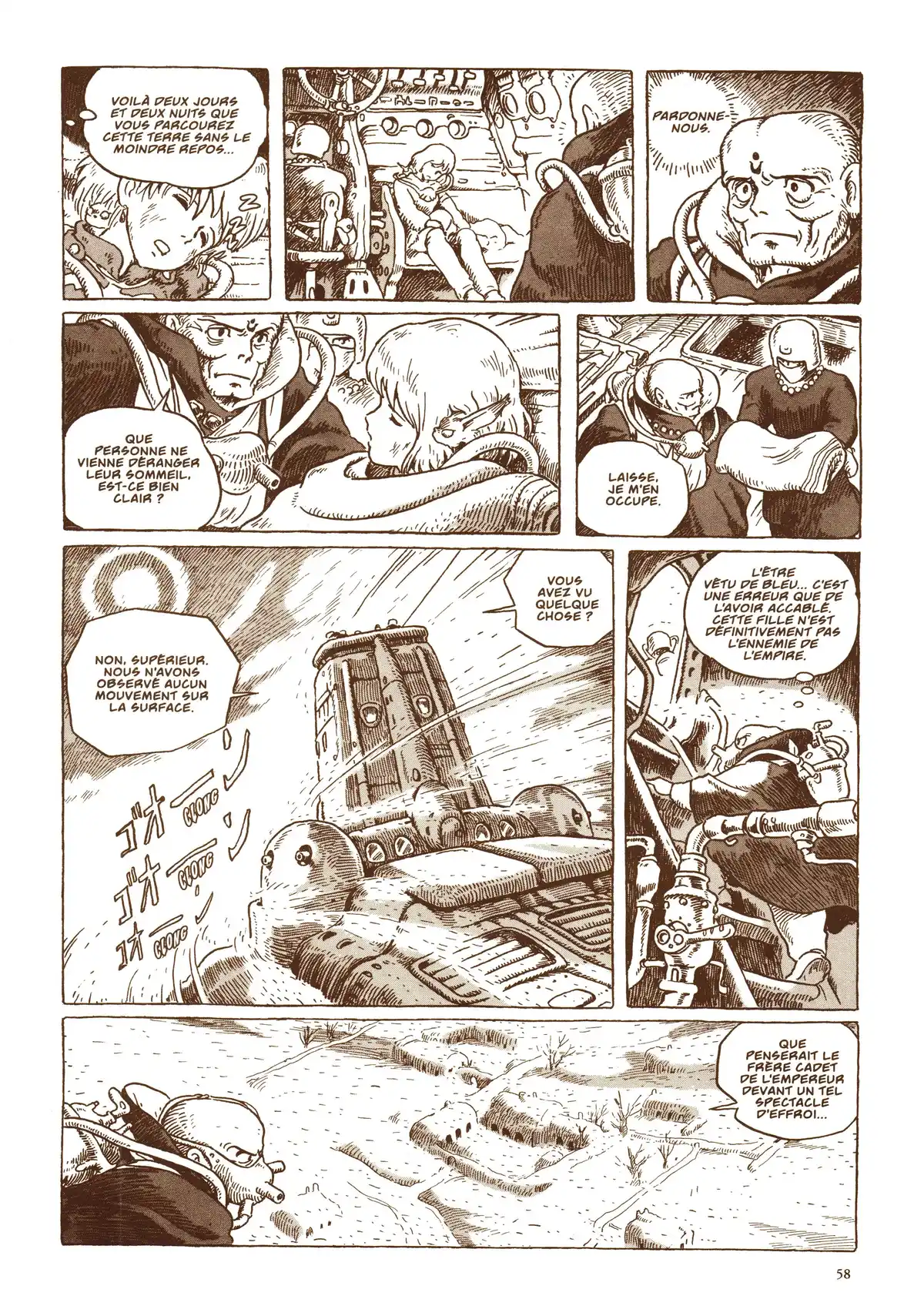 Nausicaä de la vallée du vent Volume 5 page 62