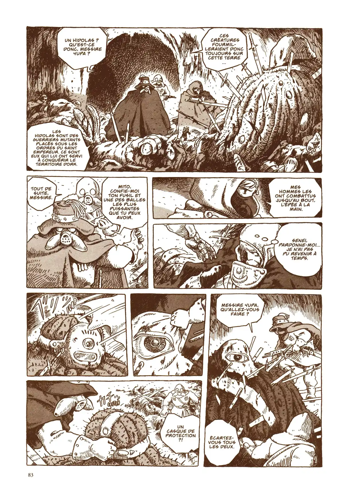 Nausicaä de la vallée du vent Volume 5 page 87