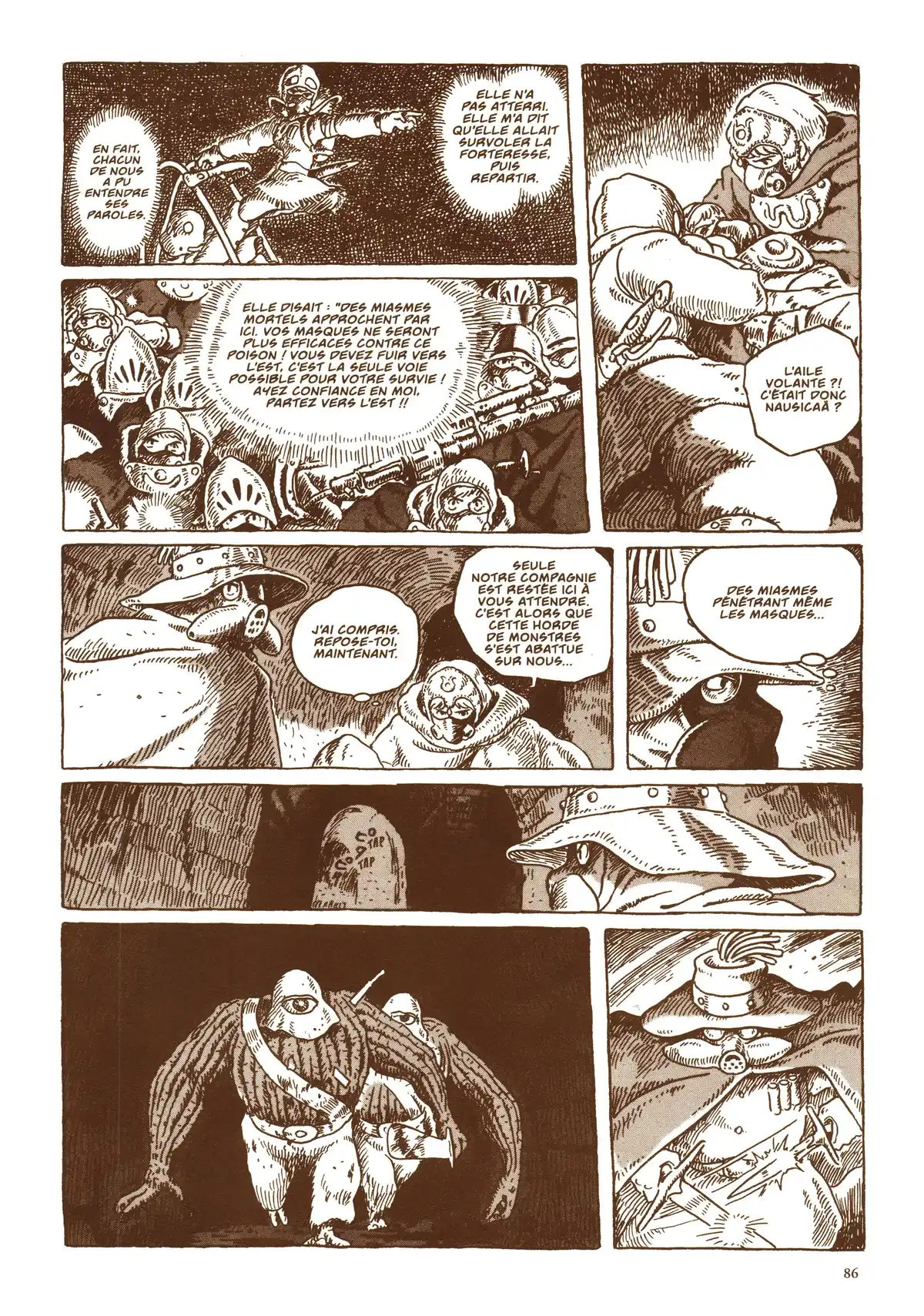 Nausicaä de la vallée du vent Volume 5 page 90
