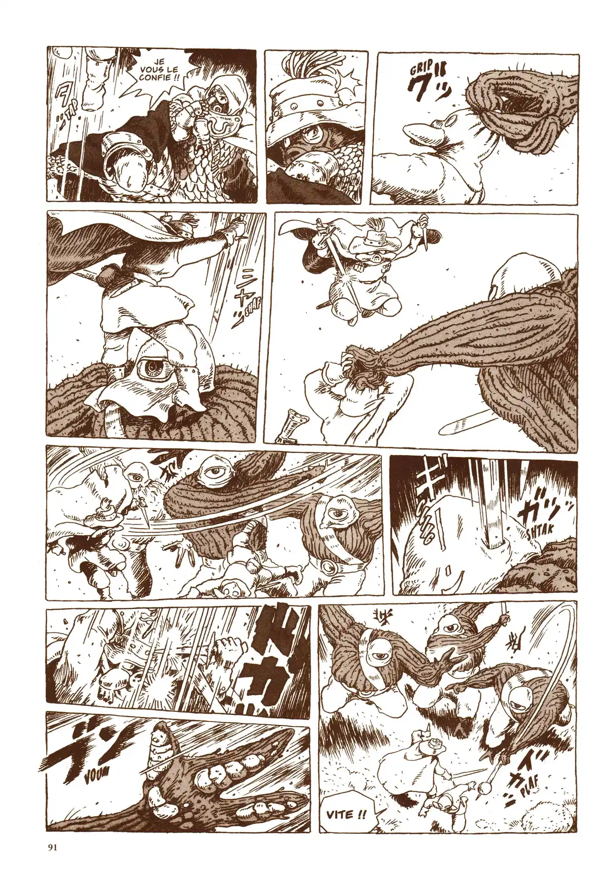 Nausicaä de la vallée du vent Volume 5 page 95