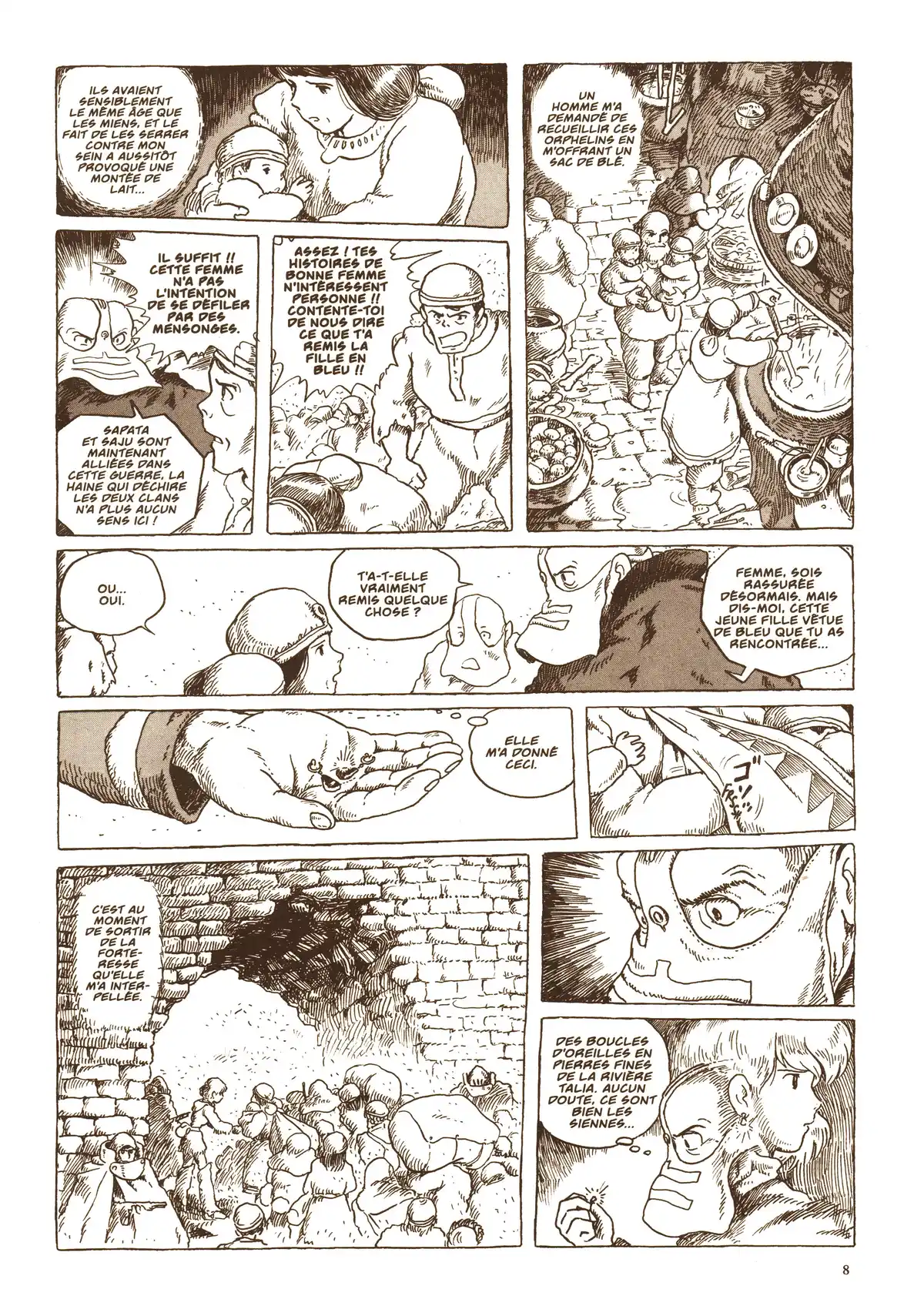 Nausicaä de la vallée du vent Volume 4 page 10