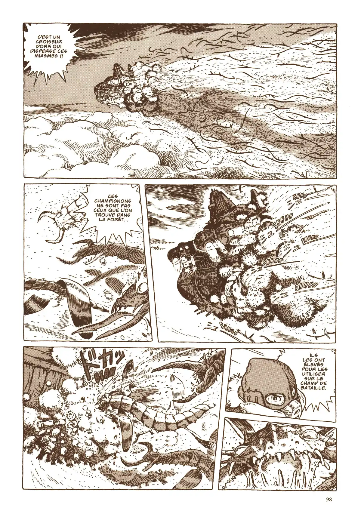 Nausicaä de la vallée du vent Volume 4 page 100