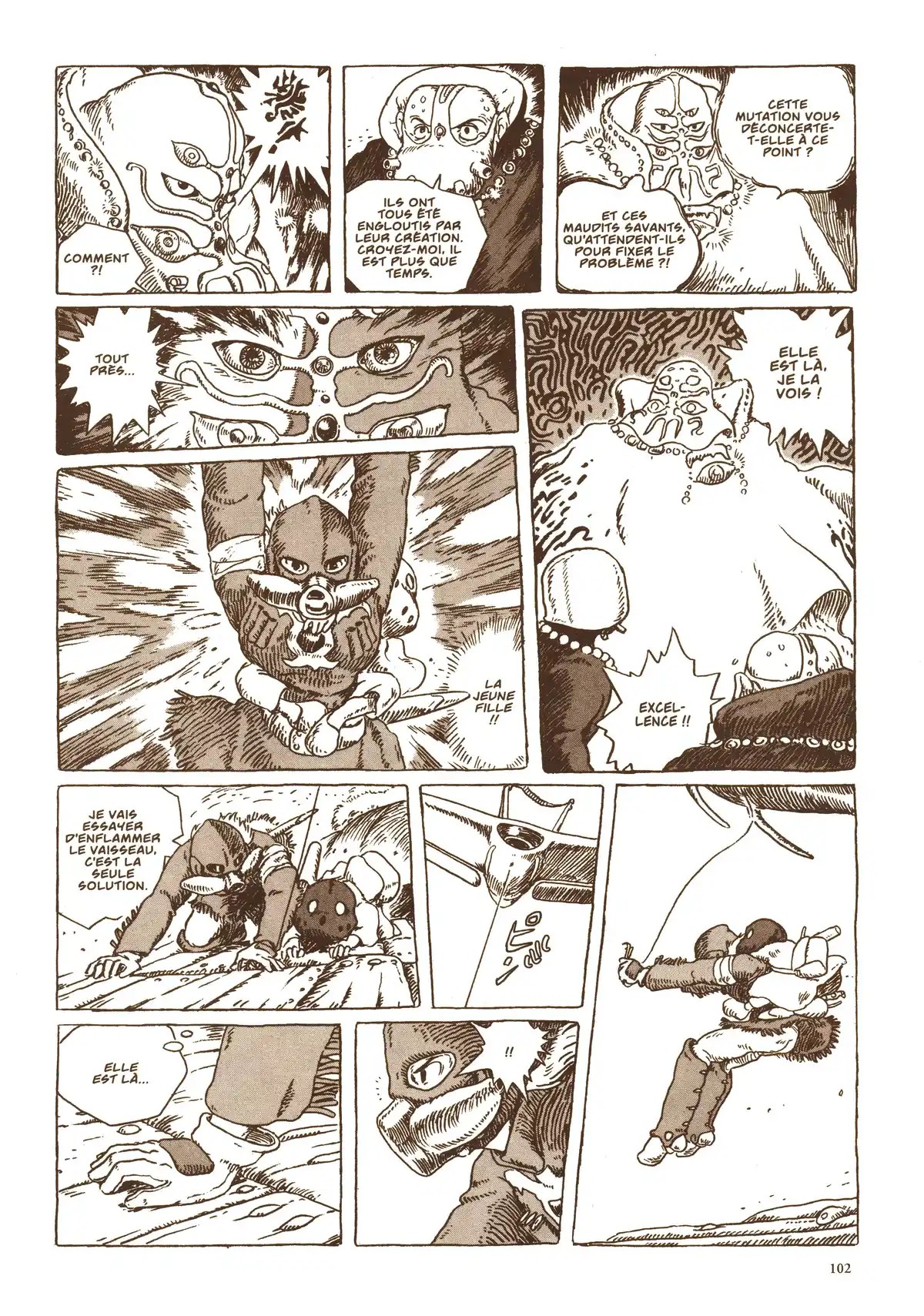 Nausicaä de la vallée du vent Volume 4 page 104