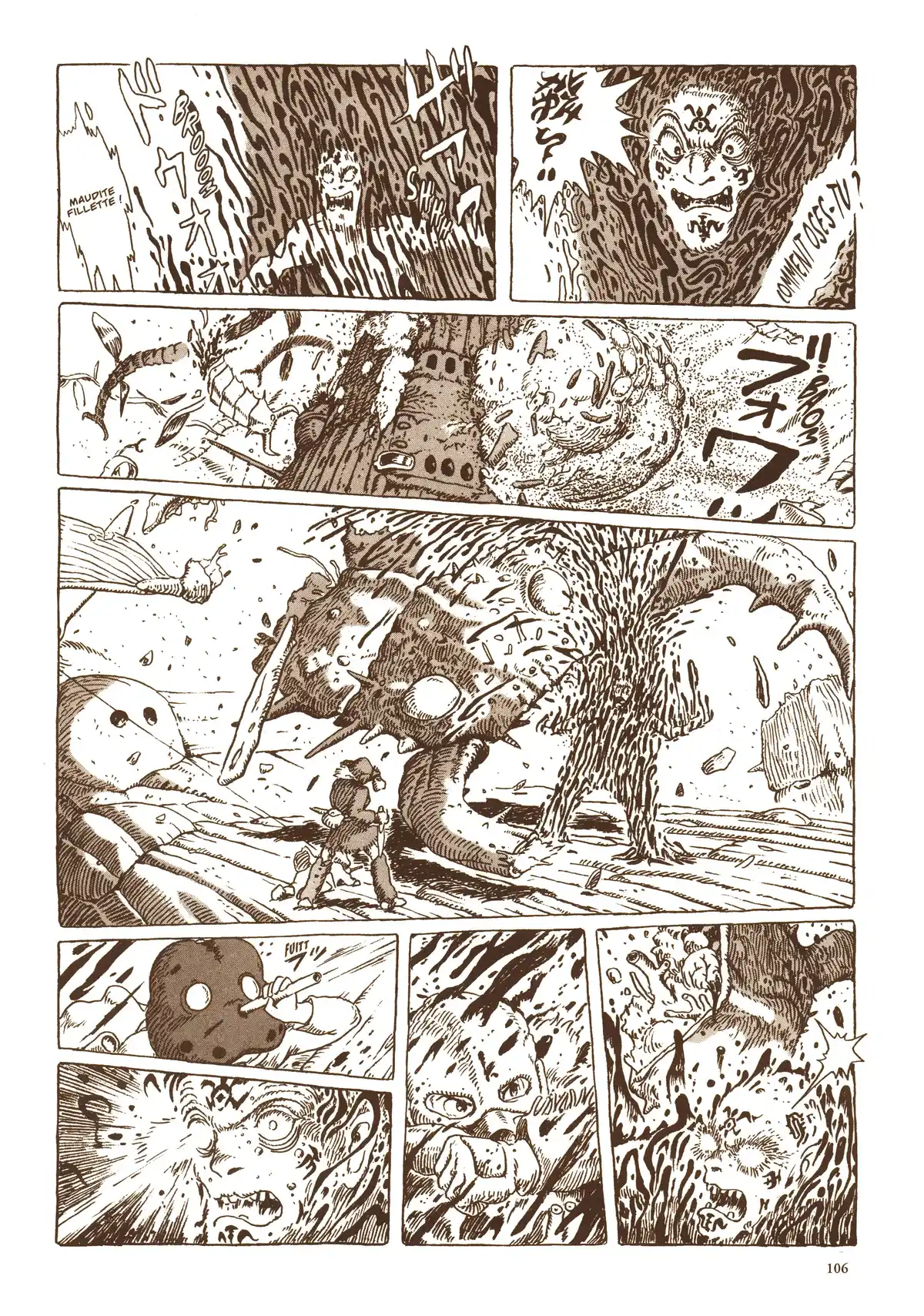 Nausicaä de la vallée du vent Volume 4 page 108