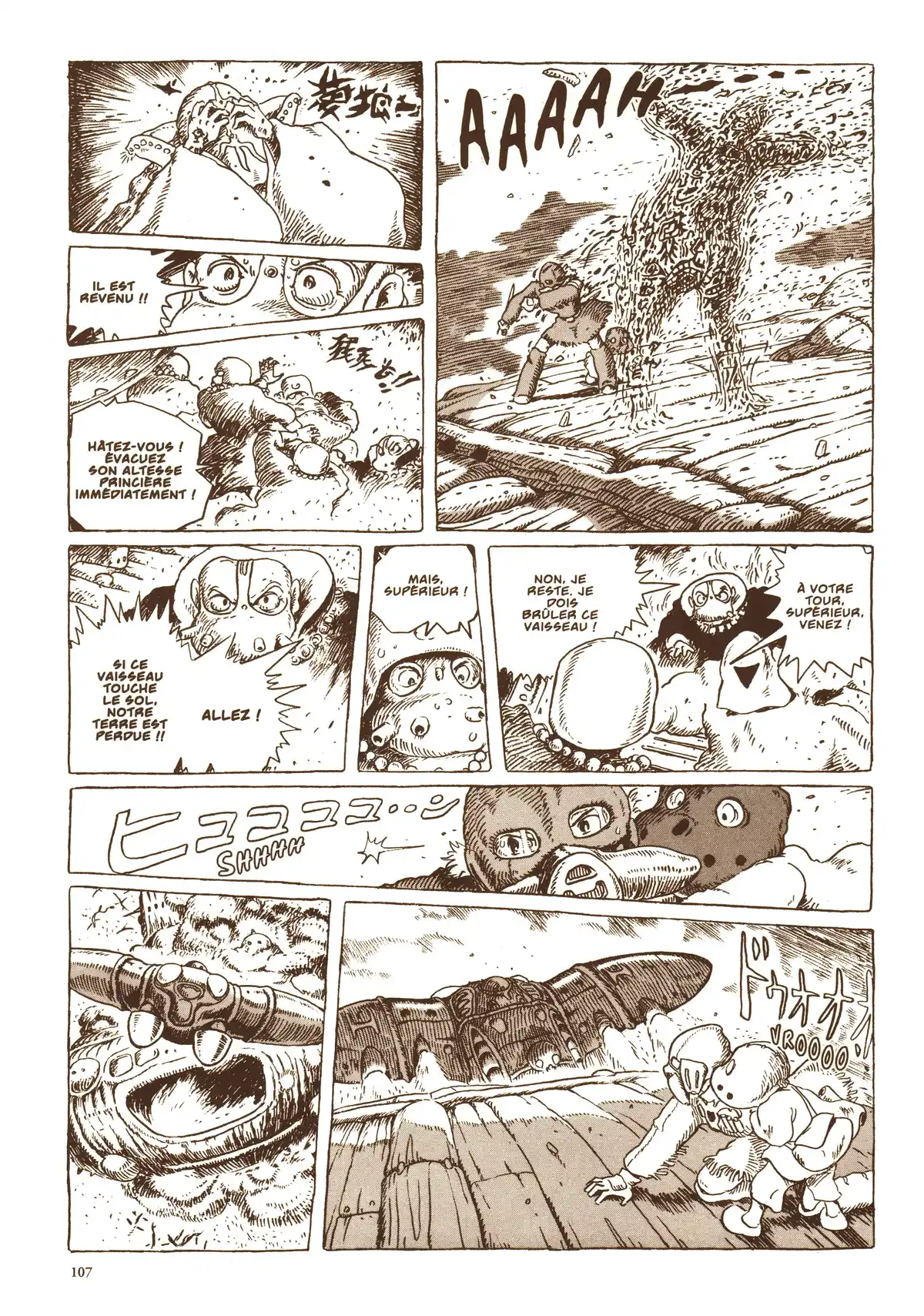 Nausicaä de la vallée du vent Volume 4 page 109
