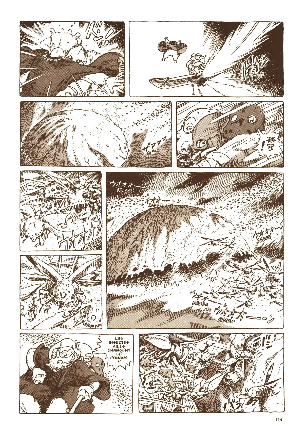 Nausicaä de la vallée du vent Volume 4 page 116