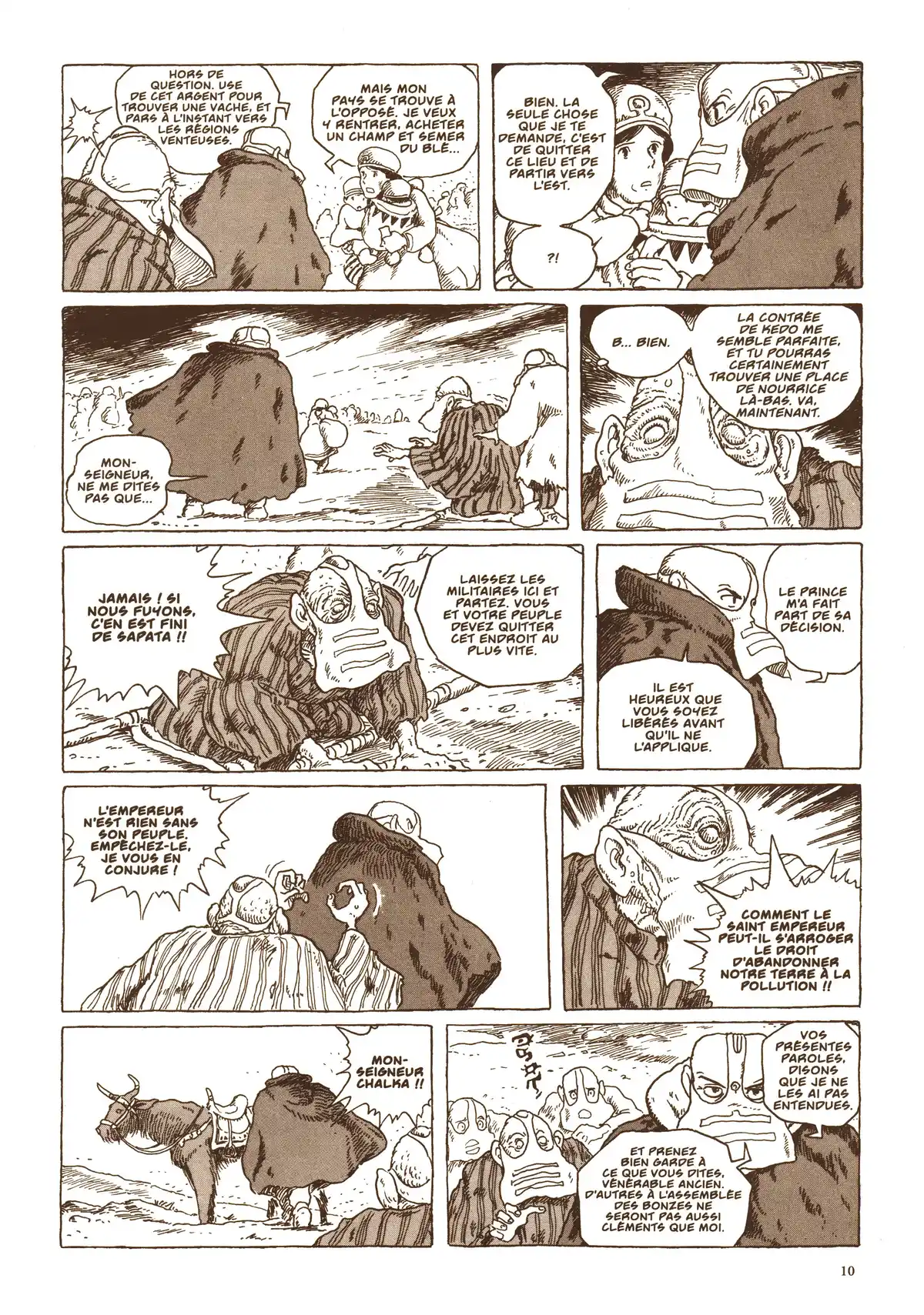 Nausicaä de la vallée du vent Volume 4 page 12