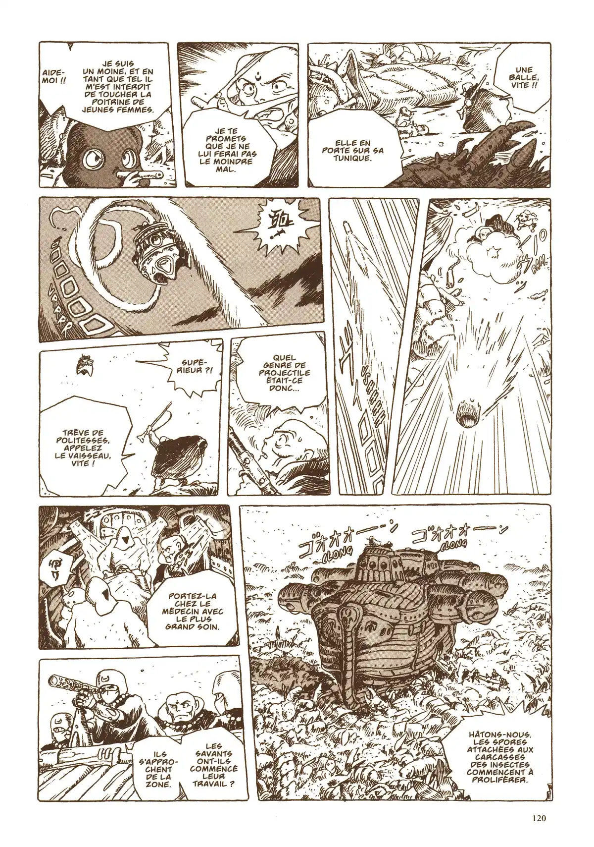 Nausicaä de la vallée du vent Volume 4 page 122