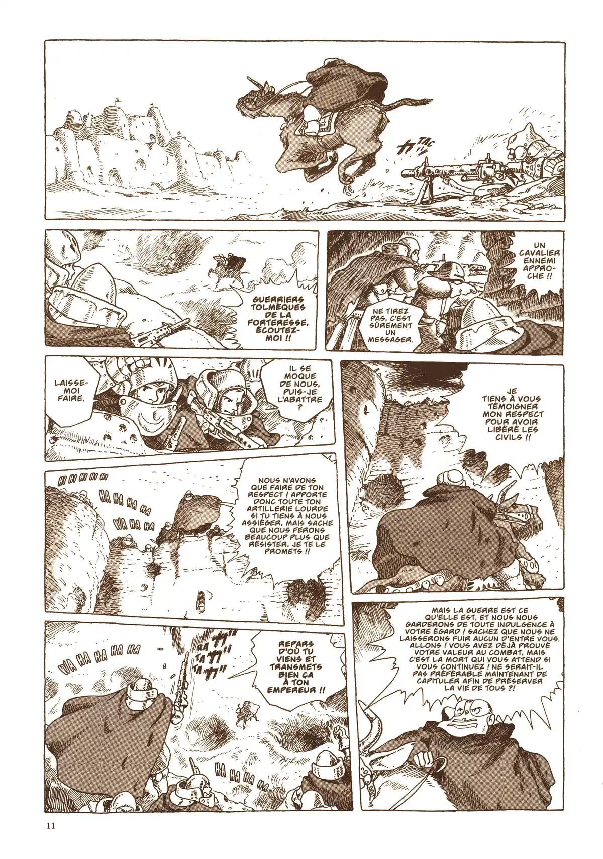 Nausicaä de la vallée du vent Volume 4 page 13