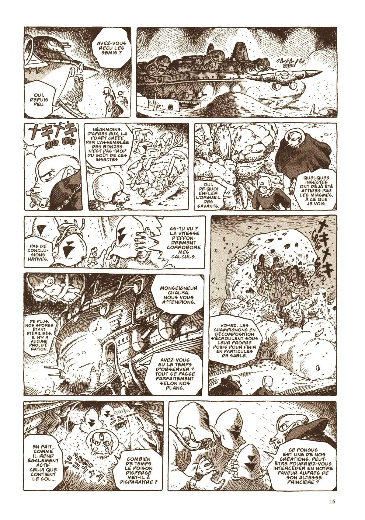 Nausicaä de la vallée du vent Volume 4 page 18