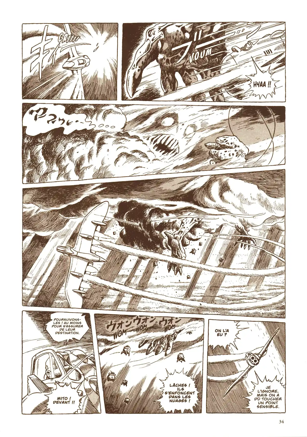 Nausicaä de la vallée du vent Volume 4 page 36