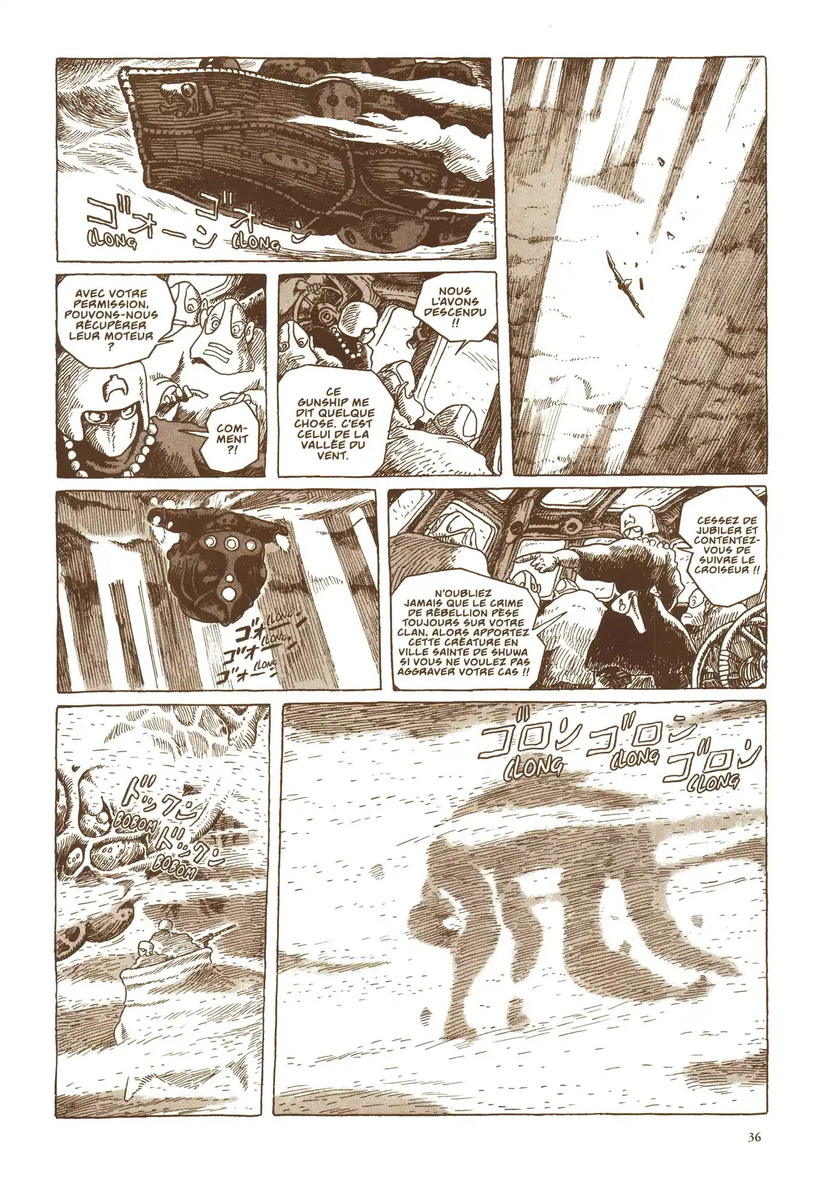 Nausicaä de la vallée du vent Volume 4 page 38